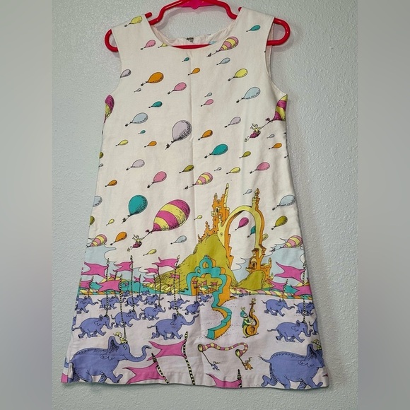 Dr. Seuss Other - Dr Seuss dress of Oh The Places You’ll Go size 5T